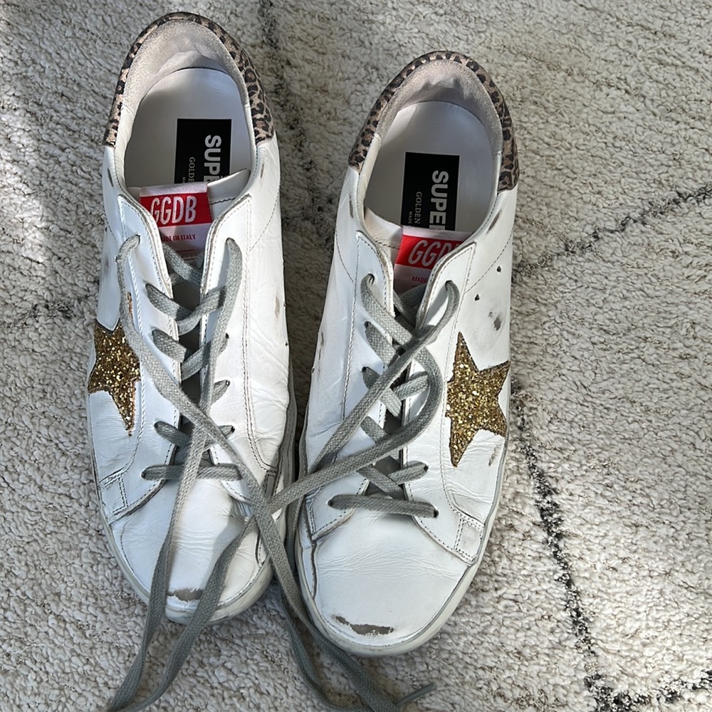 Golden Goose Superstar Classic Leather Sneakers